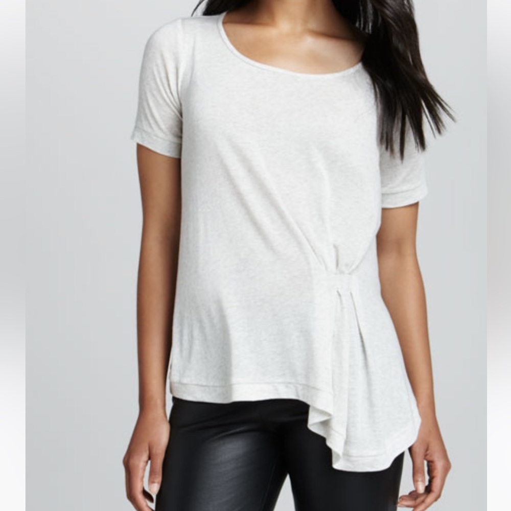 Elizabeth and James - Ethan Asymmetric Slub Tee